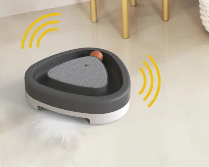 Milo Interactive Cat Toy with Scratching Board and Rolling Ball