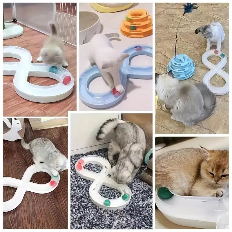 Simba Infinity Cat Toy with Movable Ball Track