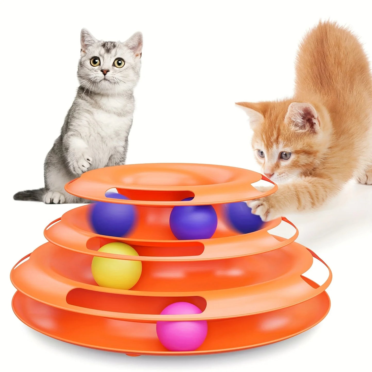 Luna™ 3-Layer Interactive Cat Tower