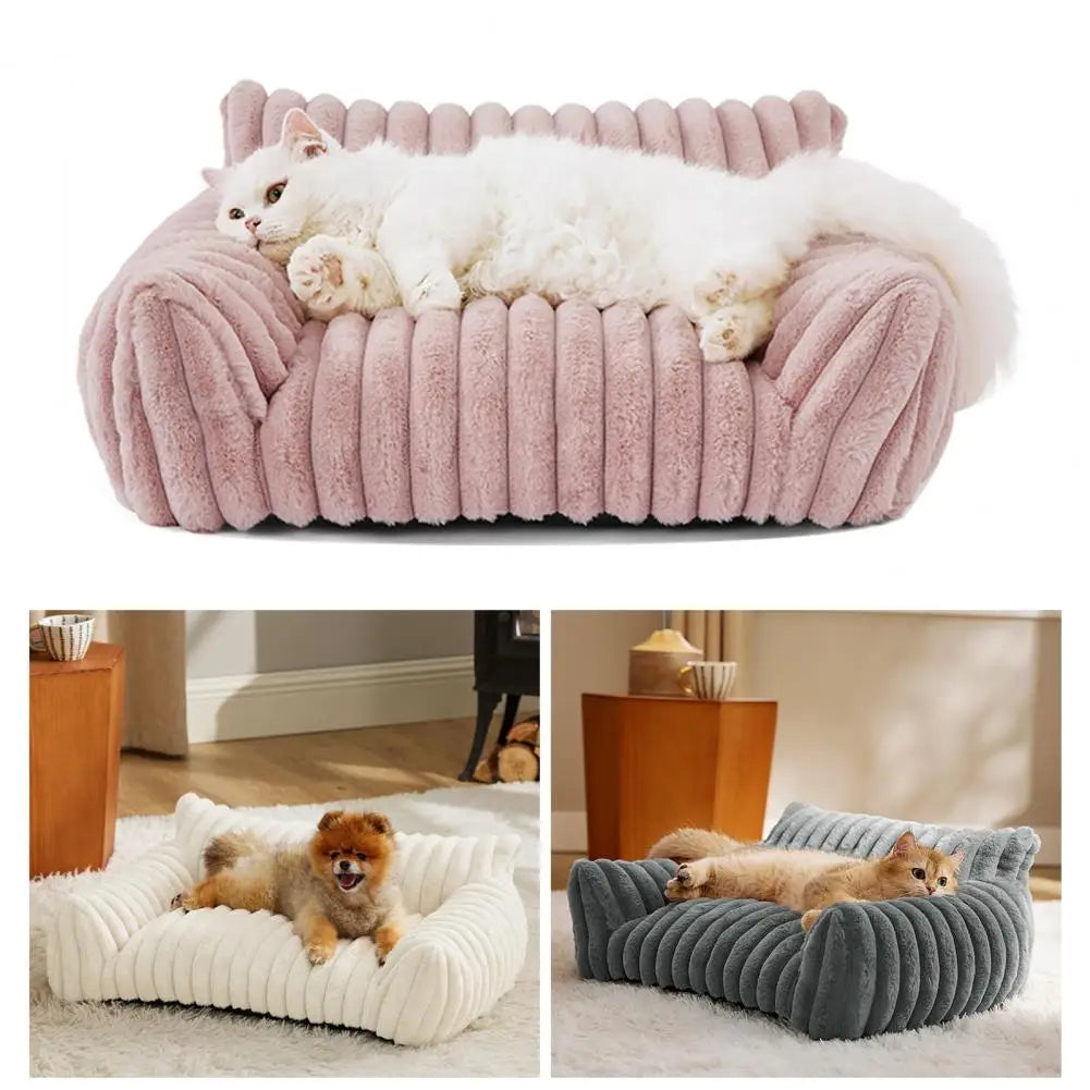 Oliver™ Memory Foam Pet Sofa – Luxury Comfort for Cats & Dogs