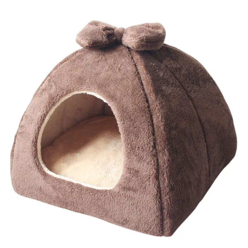 Nala™ Cozy Pet House – Warm & Secure Hideout for Cats and Small Dogs