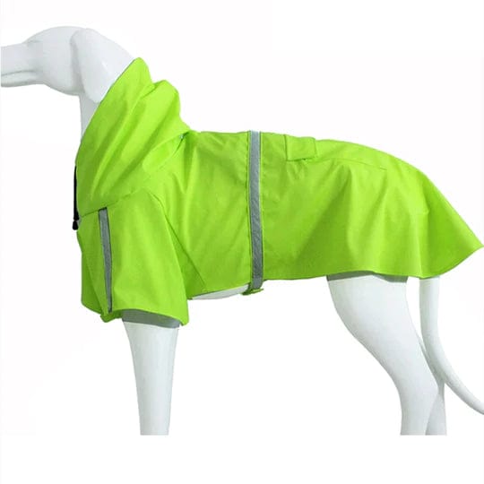 Waterproof Dog Raincoat with Adjustable Fit and Lightweight Design