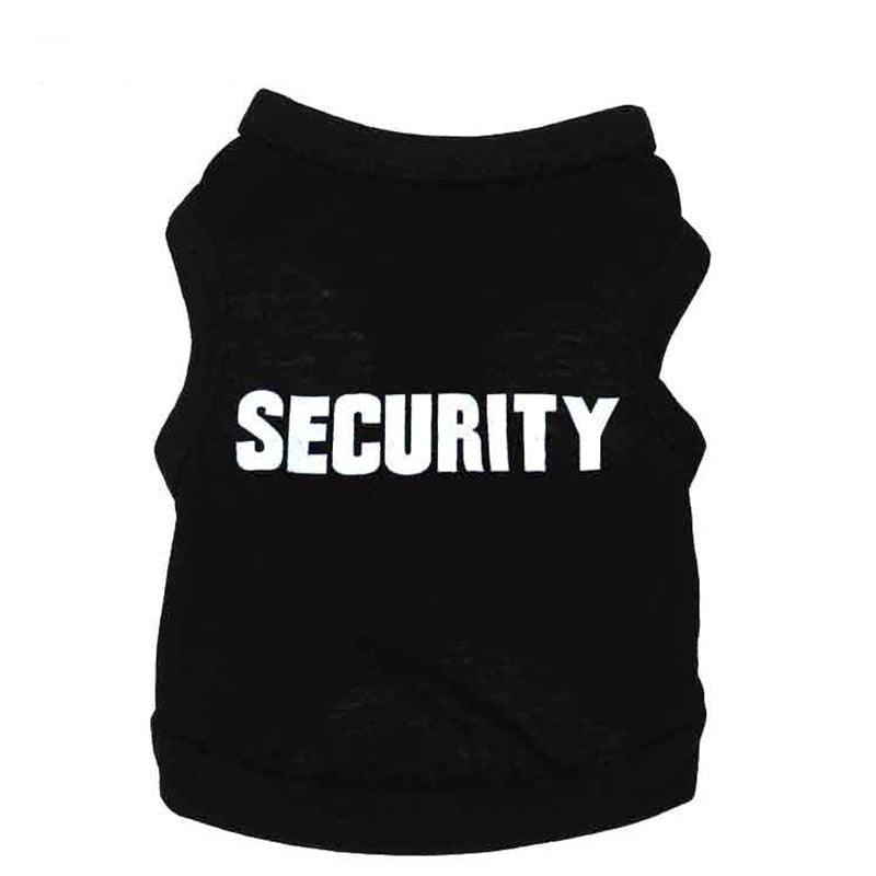 Security Pet Jacket with Soft Cotton Fabric and Thermal Protection