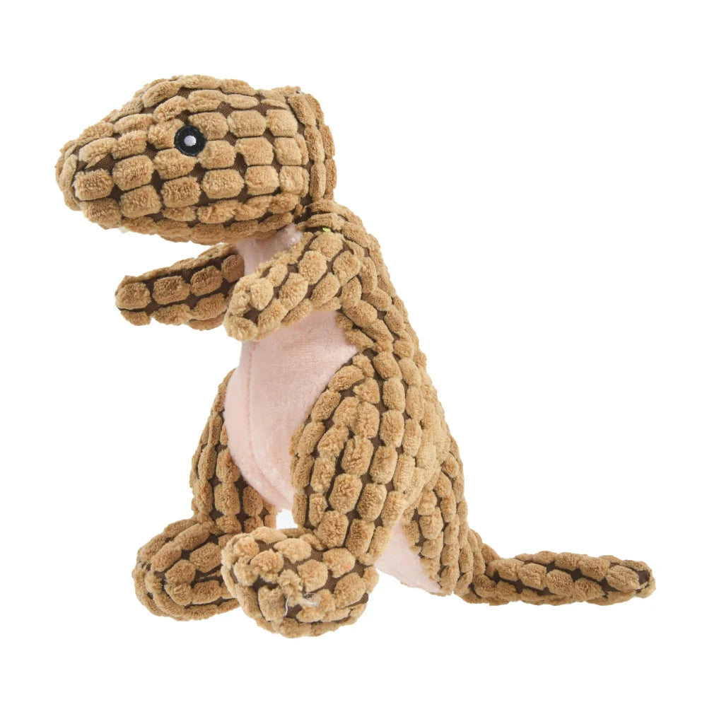 Max™ Plush Dinosaur Chew Toy Bite-Resistant