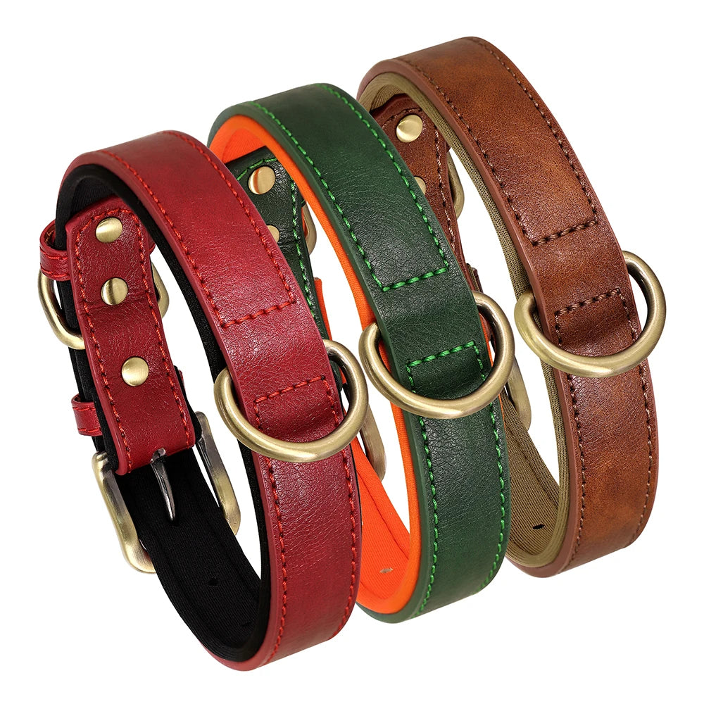 Milo Adjustable PU Leather Collar