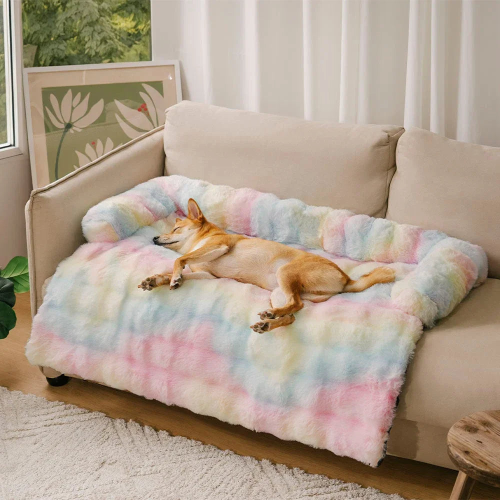 Milo™ Plush Pet Bed with Orthopedic Support and Ultra-Soft Fabric