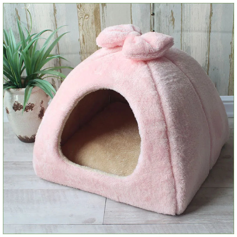 Nala™ Cozy Pet House – Warm & Secure Hideout for Cats and Small Dogs