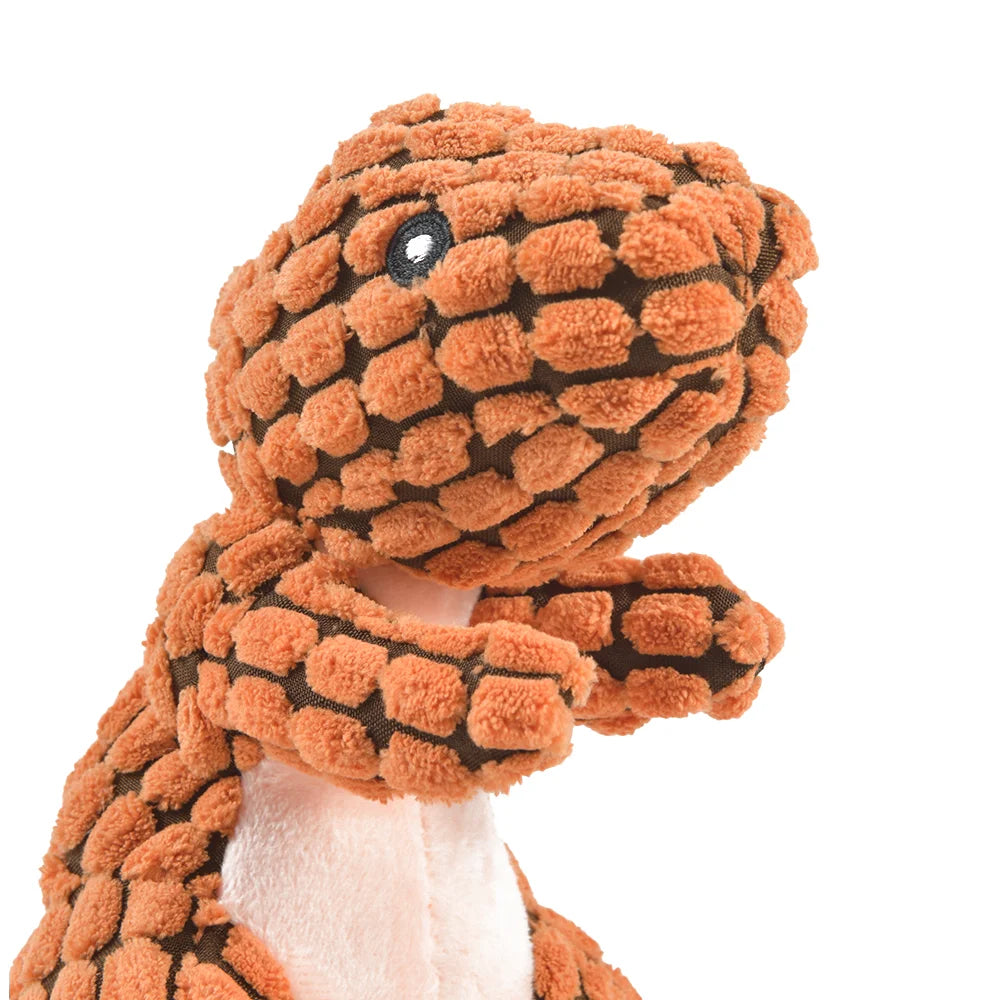 Max™ Plush Dinosaur Chew Toy Bite-Resistant