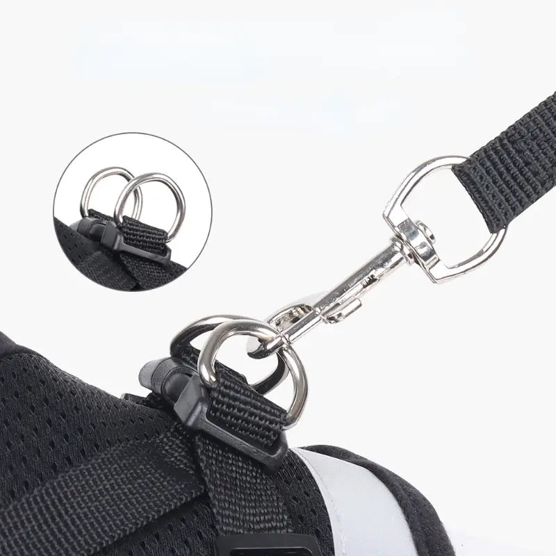 Zoe Reflective Mesh Dog Harness Breathable adjustable