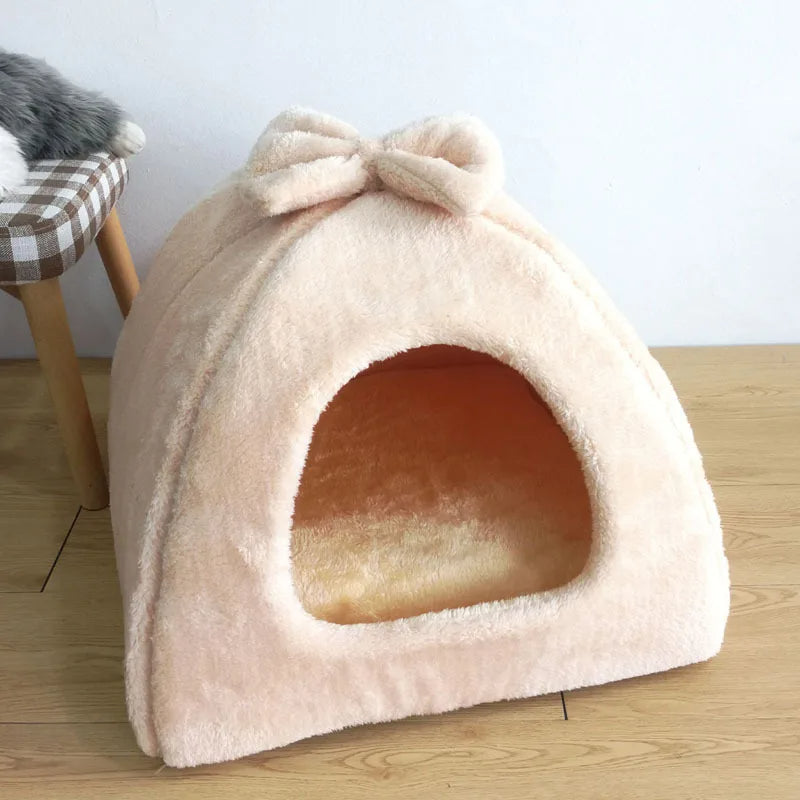 Nala™ Cozy Pet House – Warm & Secure Hideout for Cats and Small Dogs