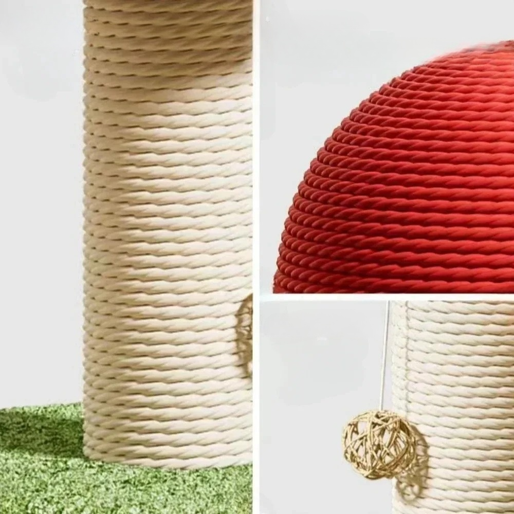 Daisy™ Mushroom Cat Scratching Tree – Play, Scratch & Explore