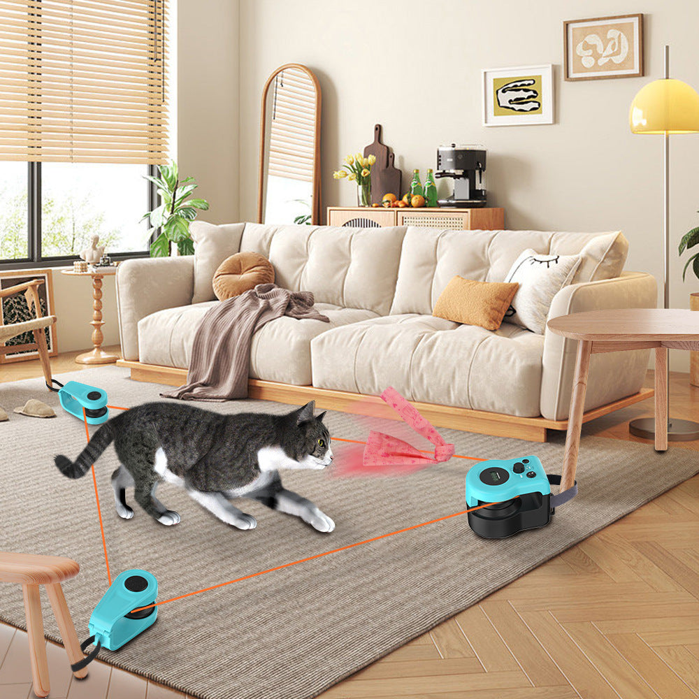 String Chase Cat Toy – Interactive Hunting Fun for Active Cats