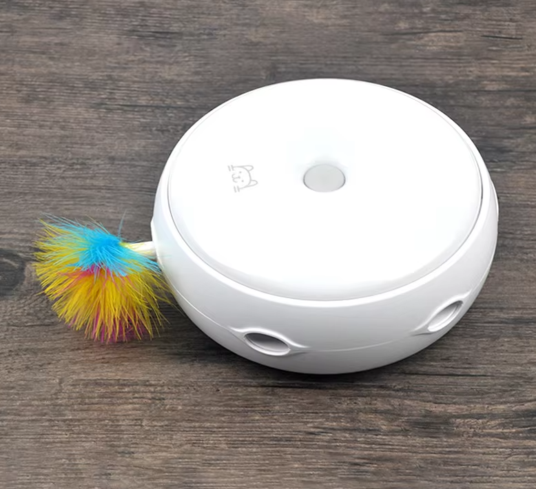 Milo™ Interactive Cat Toy – Automatic Rainbow Feather for Endless Play