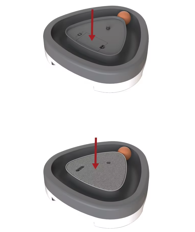Milo Interactive Cat Toy with Scratching Board and Rolling Ball
