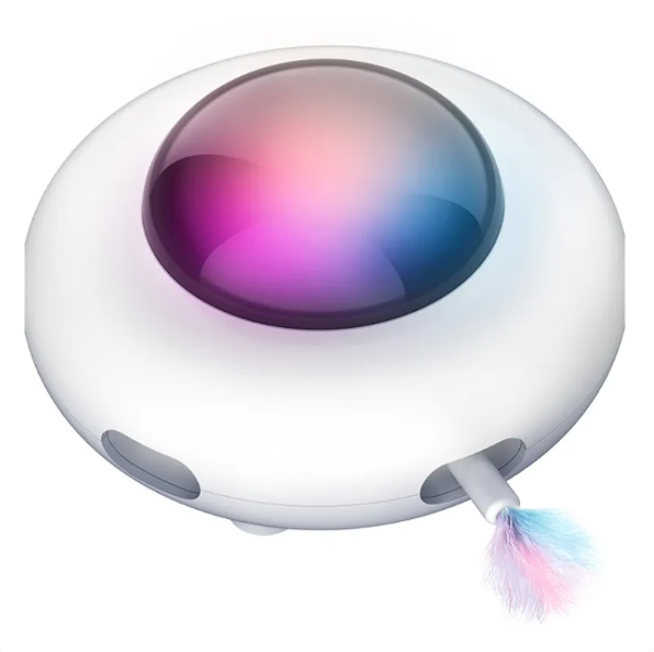 Chloe™ Interactive Cat Toy with LED Lights and Tail Feather