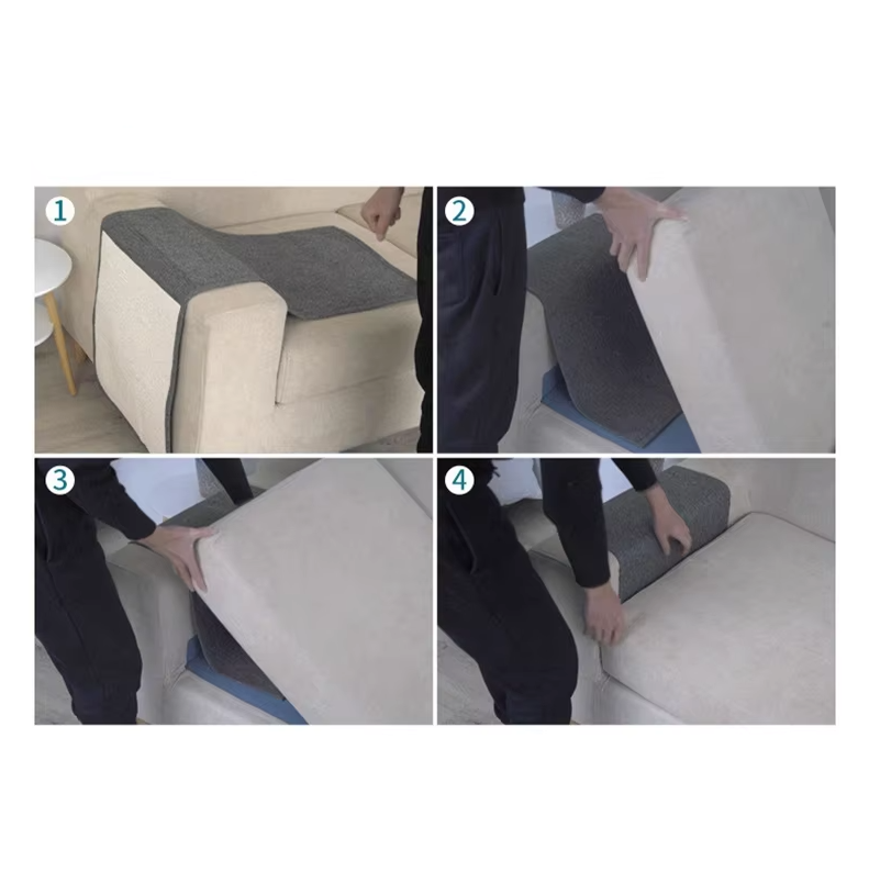Oliver™ Cat Scratch Guard for Sofa Armrest with Durable Sisal Surface