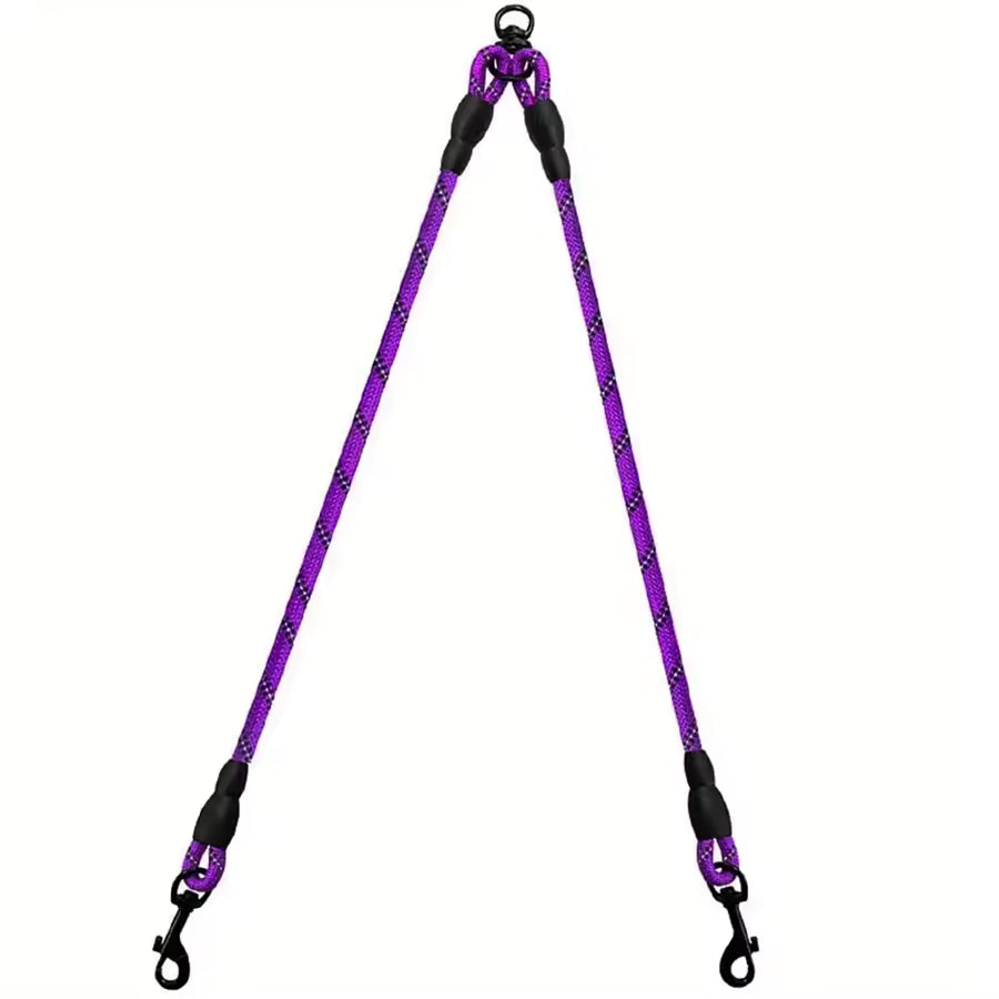 Buddy | Dual dog leash with 360° swivel and no-tangle design