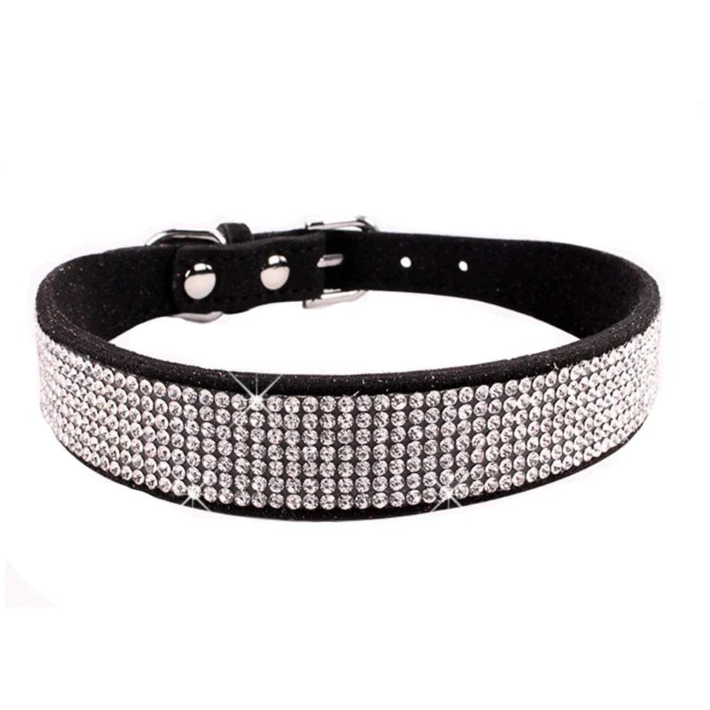 Bella | Crystal rhinestone collar for small dogs