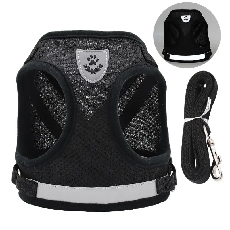 Zoe Reflective Mesh Dog Harness Breathable adjustable
