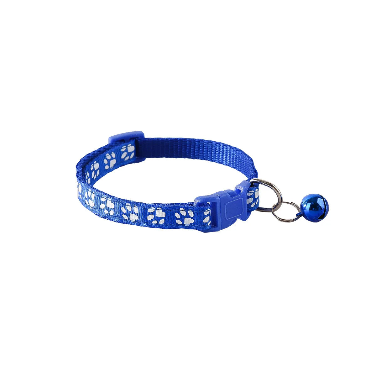 Luna | Adjustable bowtie dog collar with bell and playful print