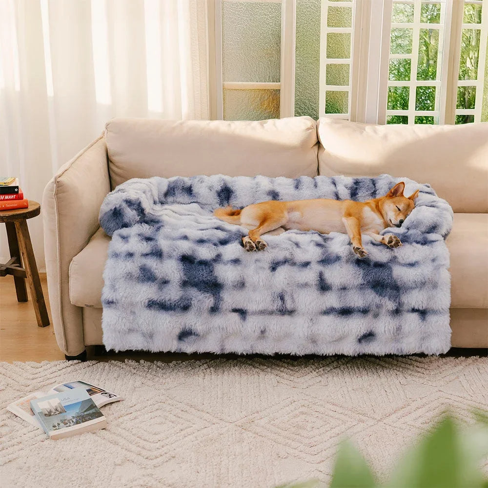 Milo™ Plush Pet Bed with Orthopedic Support and Ultra-Soft Fabric