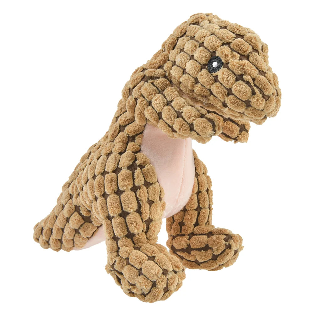 Max™ Plush Dinosaur Chew Toy Bite-Resistant