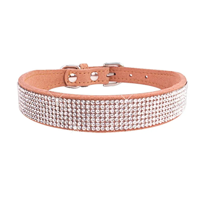 Bella | Crystal rhinestone collar for small dogs
