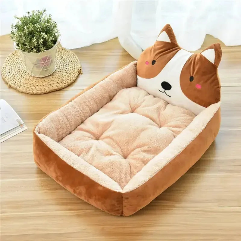 Sadie™ Dog Bed with Breathable Fabric and Soft Cushion Comfort