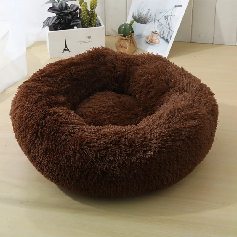 Bella™ Plush Comfort Bed - Ultra-soft round bed for cozy, restful sleep