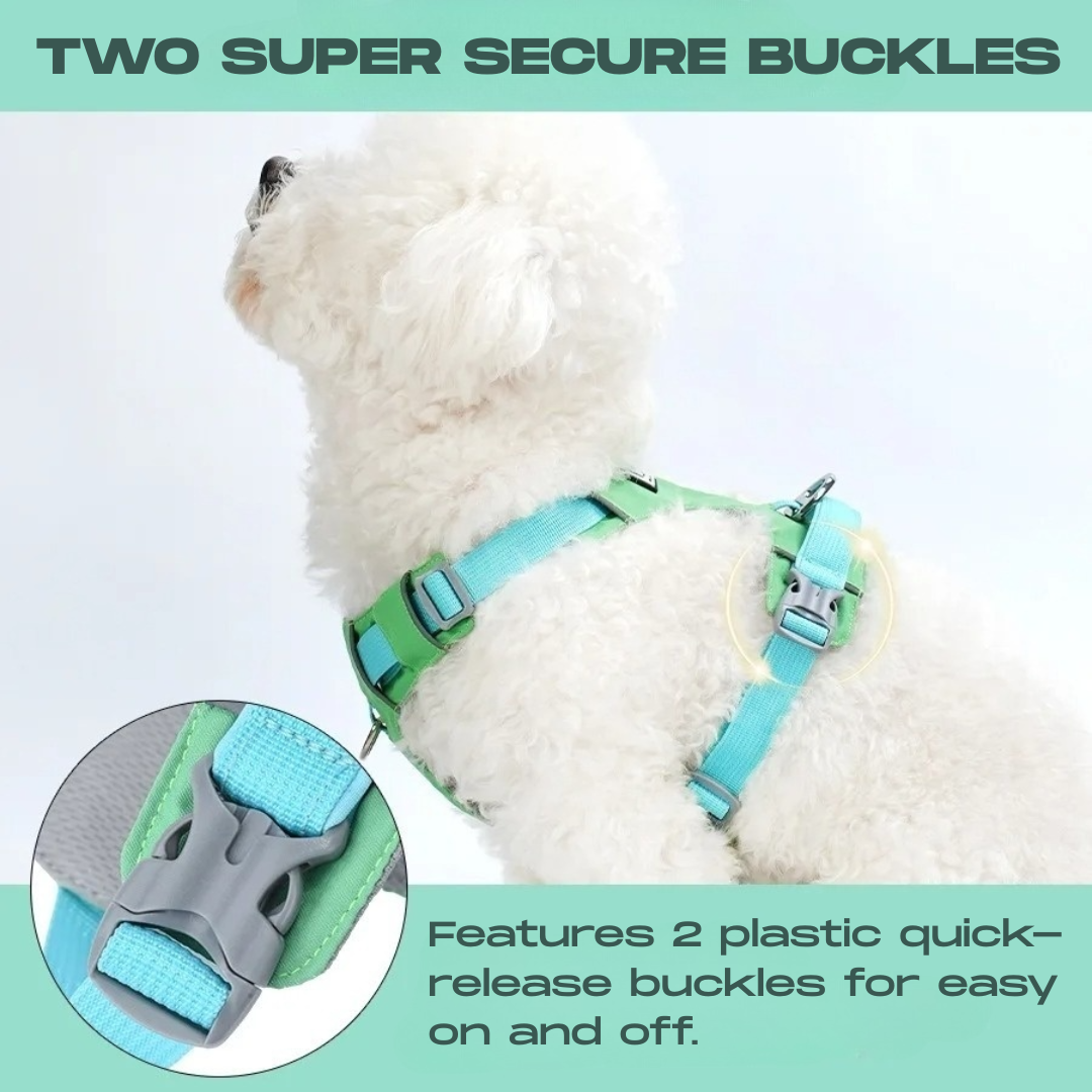 Bella™ Reflective Waterproof Harness Comfortable, Adjustable Dog Harness