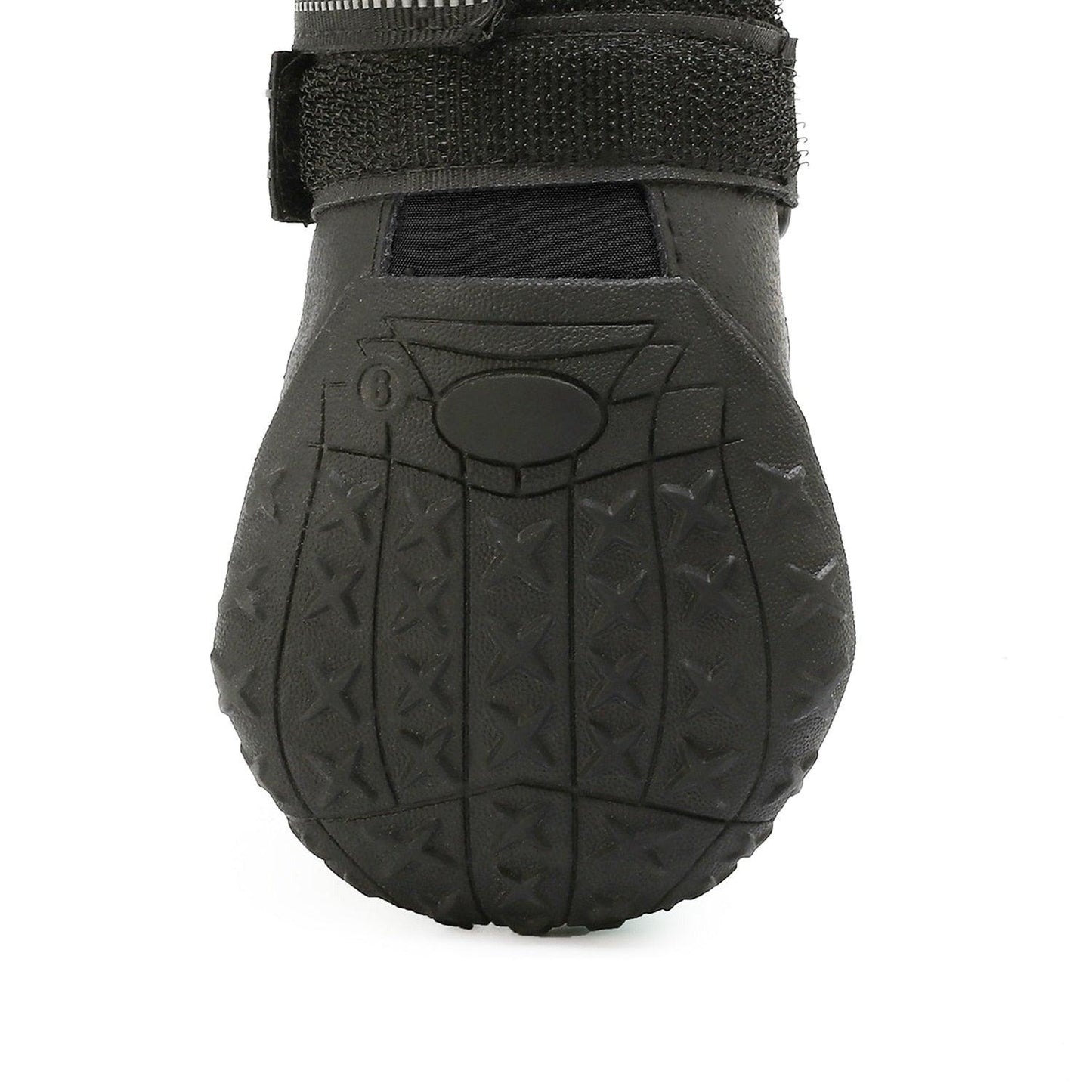 Waterproof Non-Slip Dog Shoes with Reflective Straps and Adjustable Fit