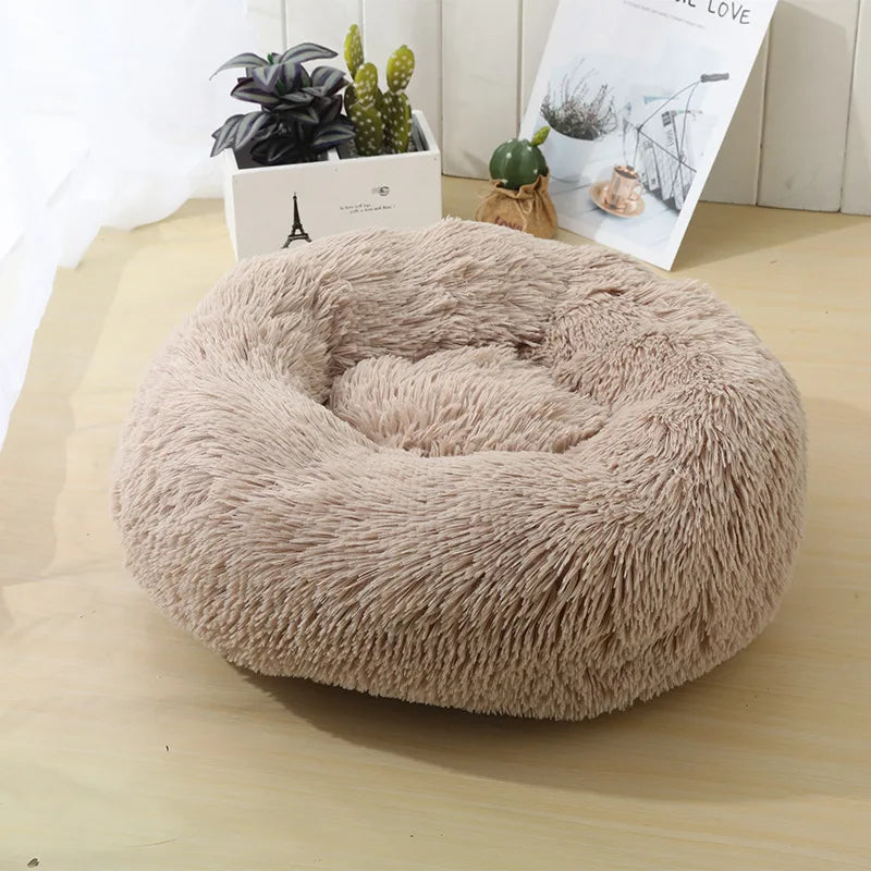 Bella™ Plush Comfort Bed - Ultra-soft round bed for cozy, restful sleep