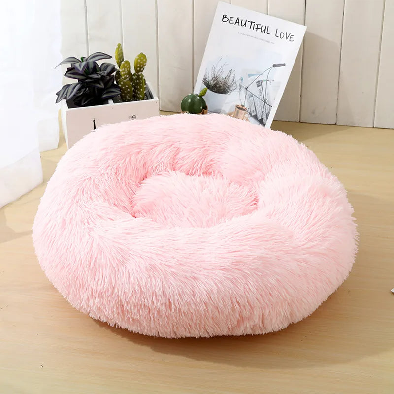 Bella™ Plush Comfort Bed - Ultra-soft round bed for cozy, restful sleep