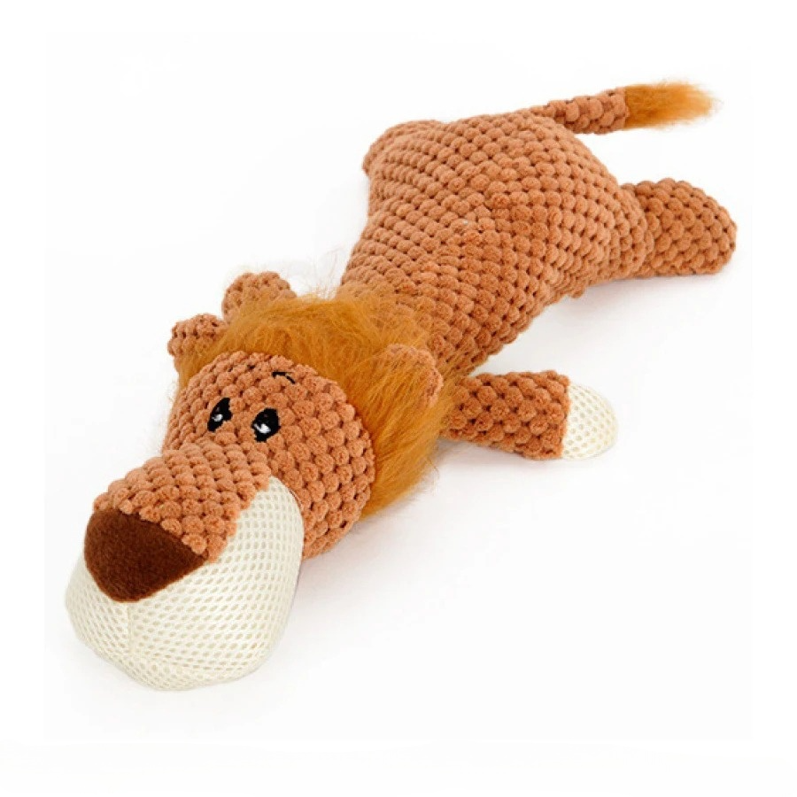 Max™ Plush Animal Dog Toy - Bite-resistant squeaky fun for endless play