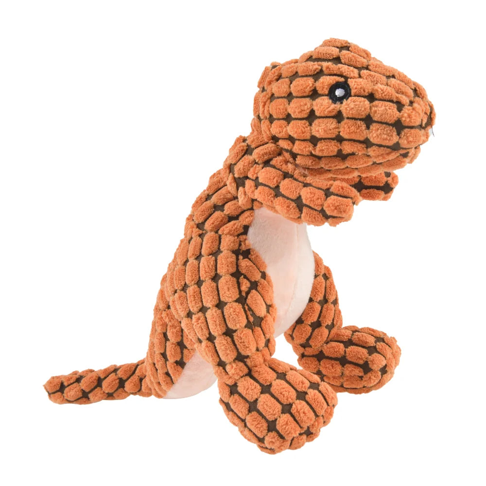 Max™ Plush Dinosaur Chew Toy Bite-Resistant