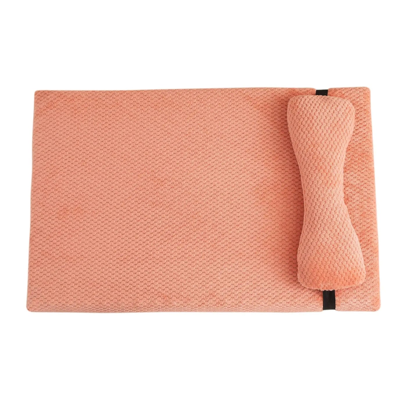 Luna Calming Plush Dog Mat with Pillow – Cozy Comfort for Every Pet