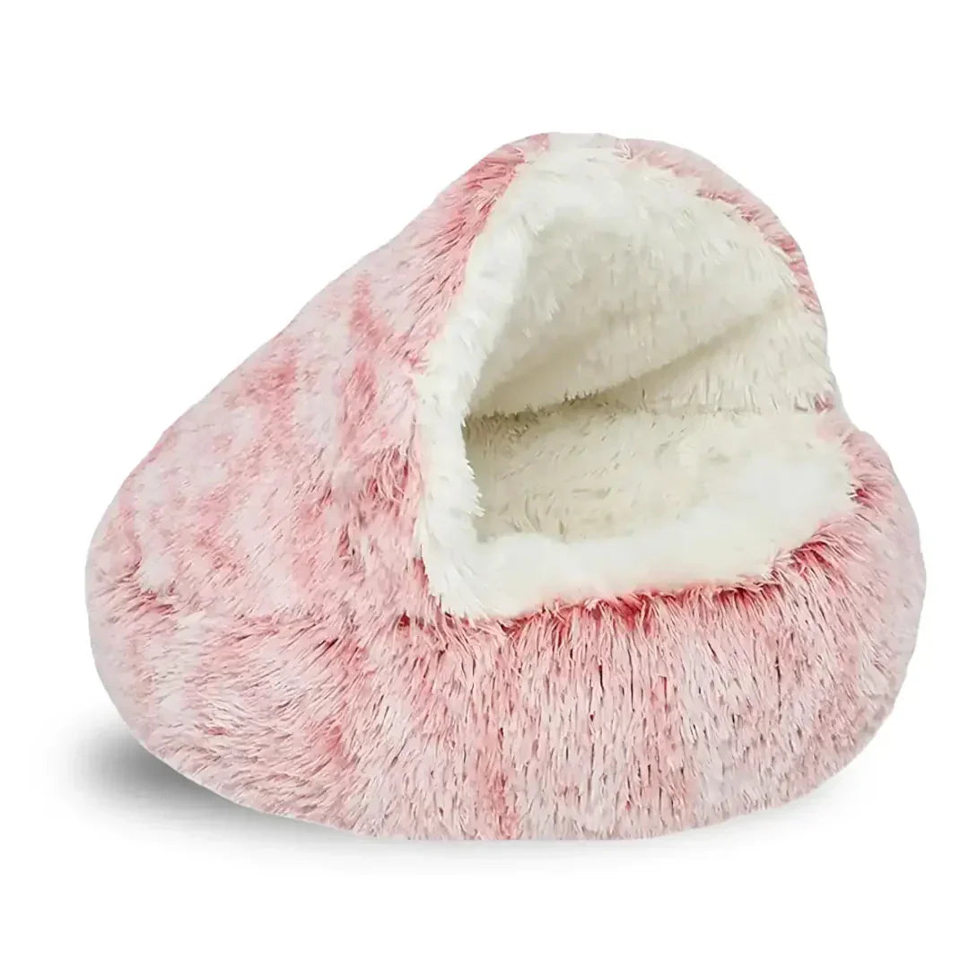 CozyCove™ – Snuggle Cave Bed for Cats & Small Dogs