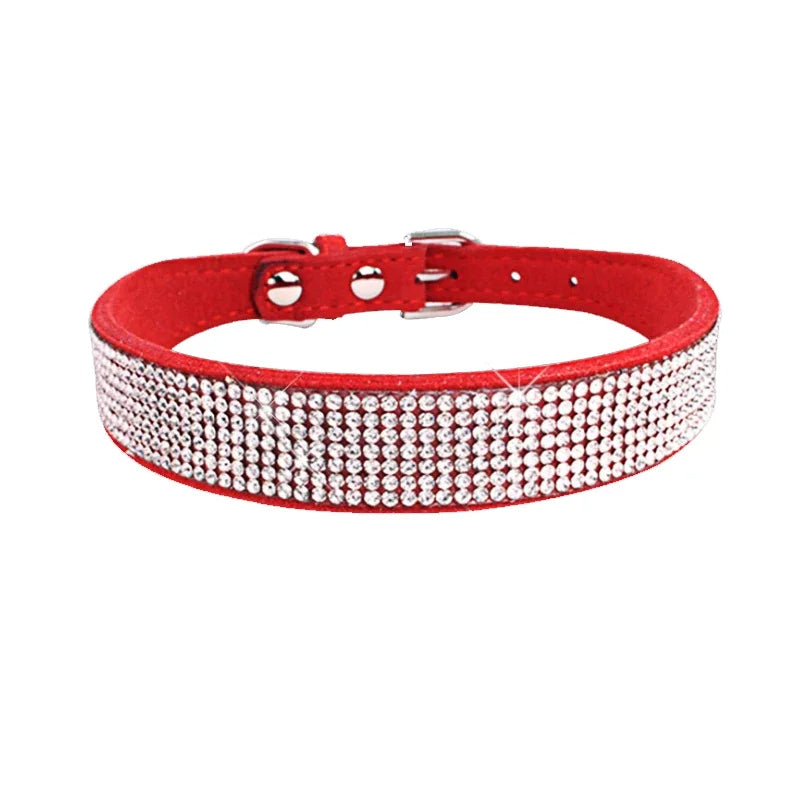 Bella | Crystal rhinestone collar for small dogs