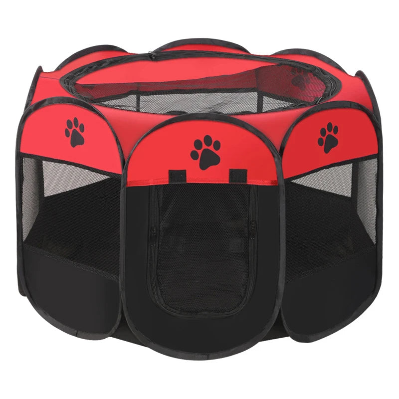 Max Portable Octagonal Pet Tent – Safe, Spacious & Foldable for Dogs and Cats
