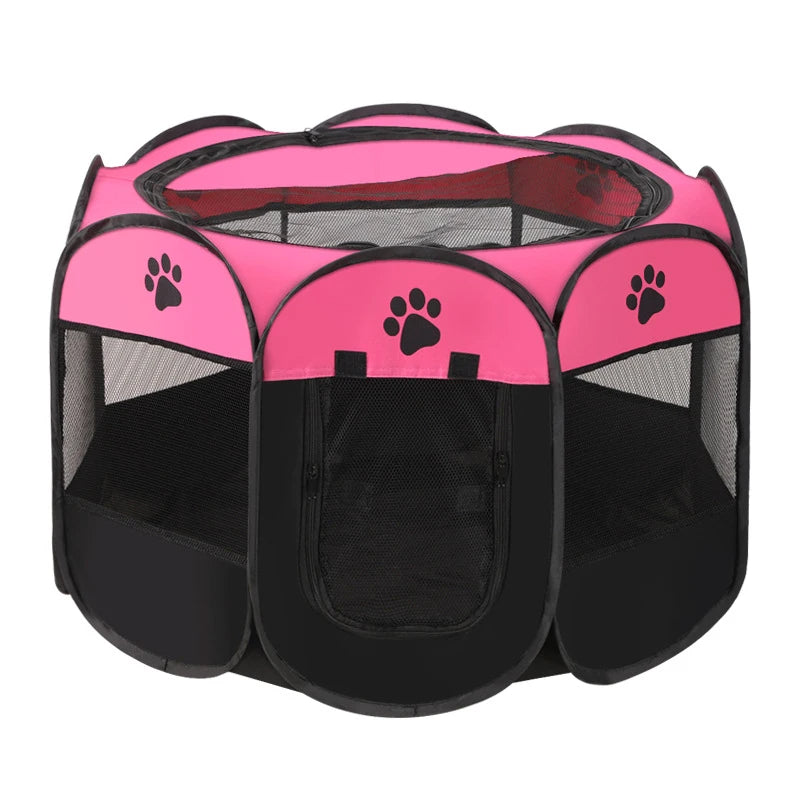Max Portable Octagonal Pet Tent – Safe, Spacious & Foldable for Dogs and Cats