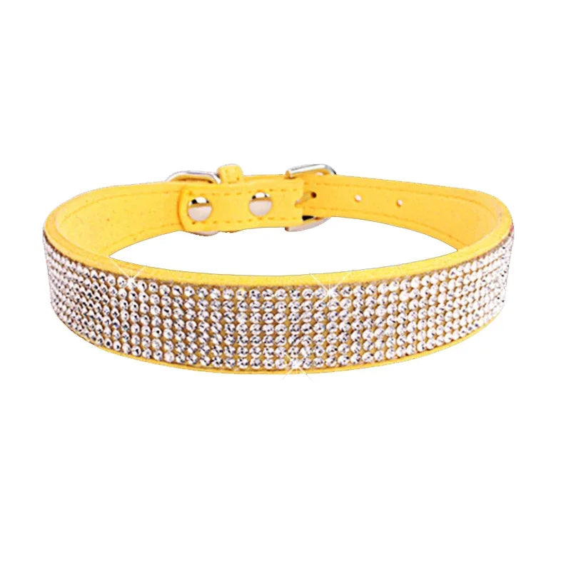 Bella | Crystal rhinestone collar for small dogs