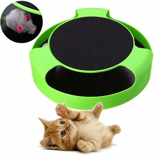 Whiskerhunt™ – Interactive Cat Toy with Moving Mouse
