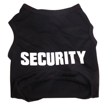 Security Pet Jacket with Soft Cotton Fabric and Thermal Protection