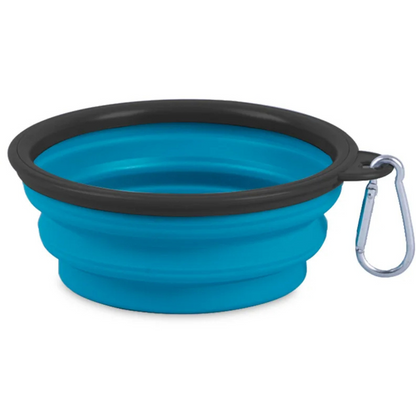 Collapsible Silicone Pet Bowl – Portable Travel Food & Water Bowl for Dogs and Cats