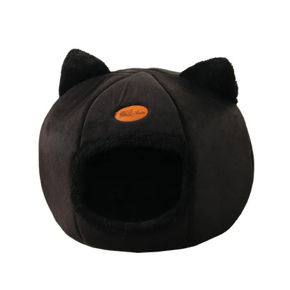 Luna™ Cozy Cave Bed - Enclosed Plush Hideaway For Warm And Secure Rest