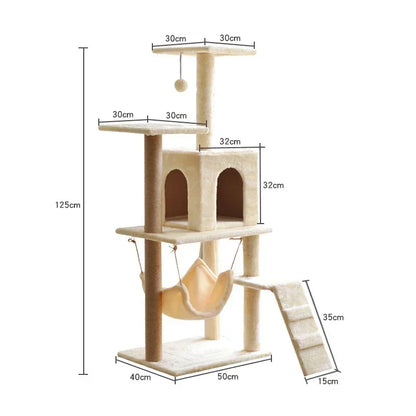 Milo™ Multi-Layer Cat Tree & Tower – Play, Rest & Scratch in One