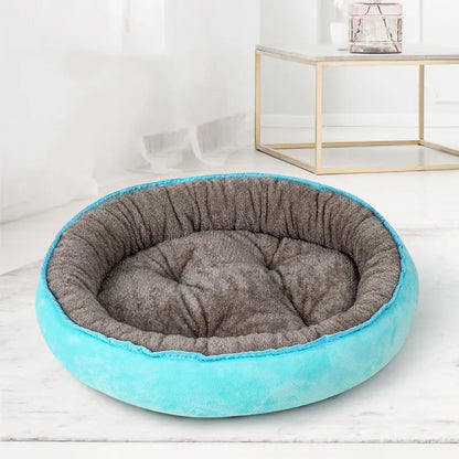 Ruby™ Dog Bed with Soft Cushion and Modern Dots Design