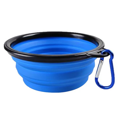 Collapsible Silicone Pet Bowl – Portable Travel Food & Water Bowl for Dogs and Cats