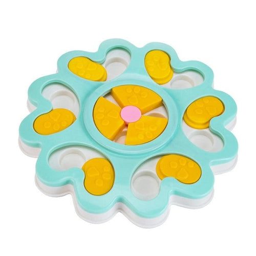 Interactive Dog Treat Puzzle Bowl – Slow-Feed IQ Toy for Smarter, Healthier Mealtime