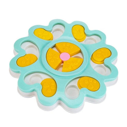 Interactive Dog Treat Puzzle Bowl – Slow-Feed IQ Toy for Smarter, Healthier Mealtime